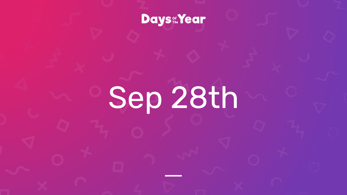 28th September, 2021 | Days Of The Year