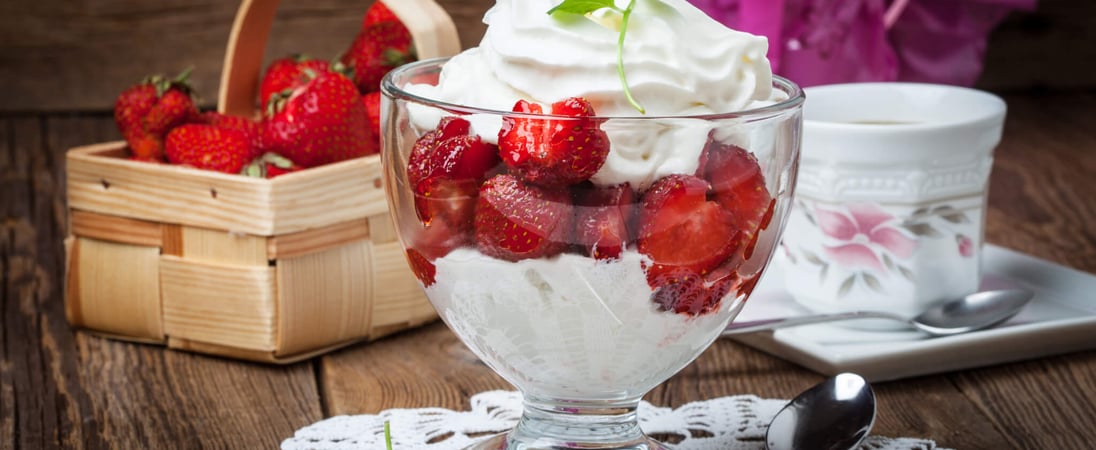 National Strawberries and Cream Day