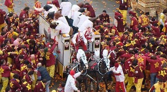 Battle of the Oranges [Carnival of Ivrea]