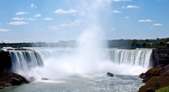 Niagara Falls Runs Dry Day