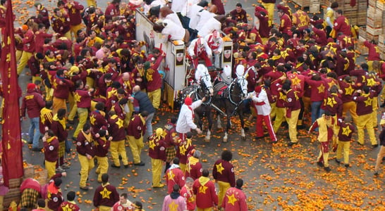 Battle of the Oranges [Carnival of Ivrea]