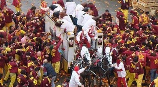 Battle of the Oranges [Carnival of Ivrea]