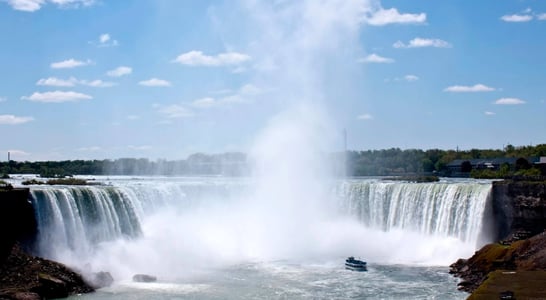 Niagara Falls Runs Dry Day