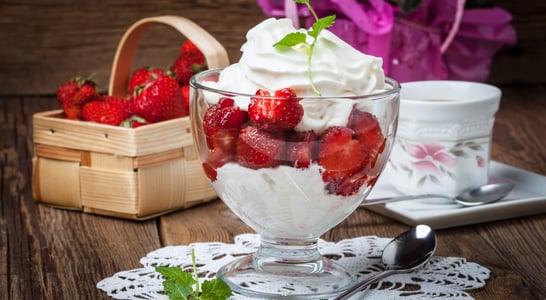 National Strawberries and Cream Day