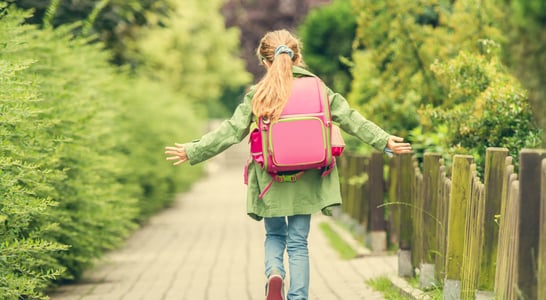 Walk to School Week in the UK