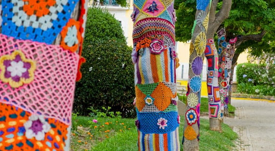 International Yarn Bombing Day