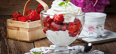 National Strawberries and Cream Day (May 21st) Days Of The Year