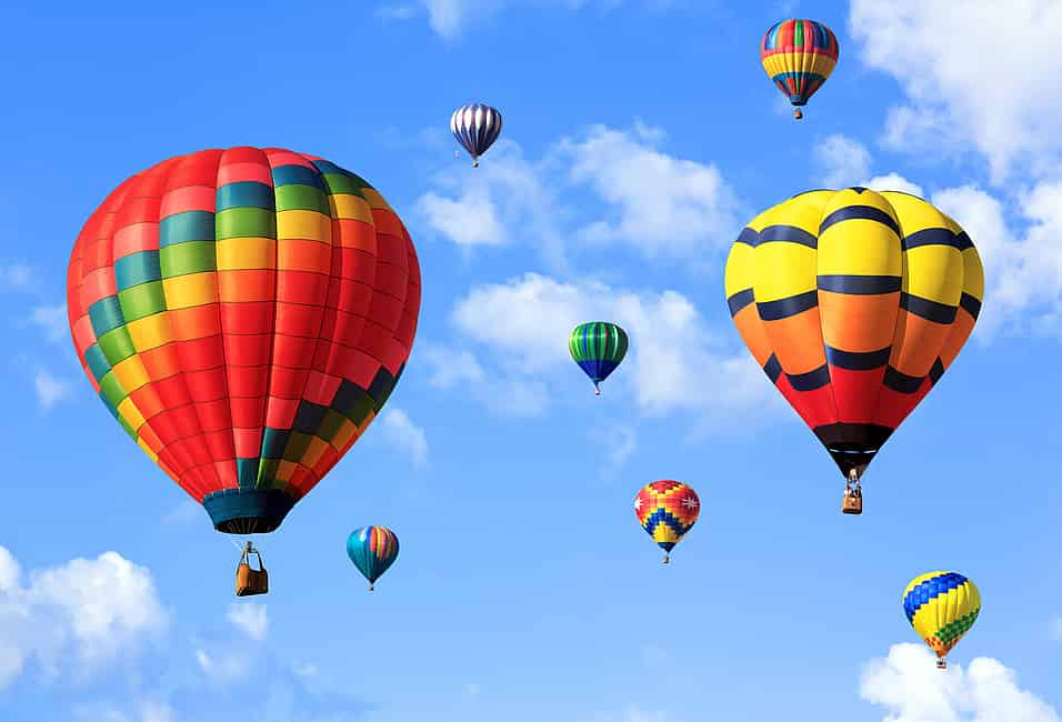 Hot air balloon deals offers