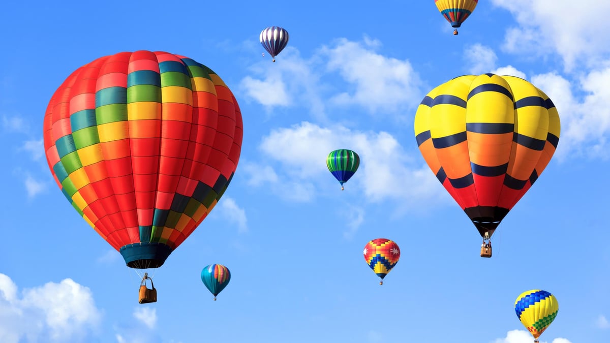 Hot air balloon clearance information