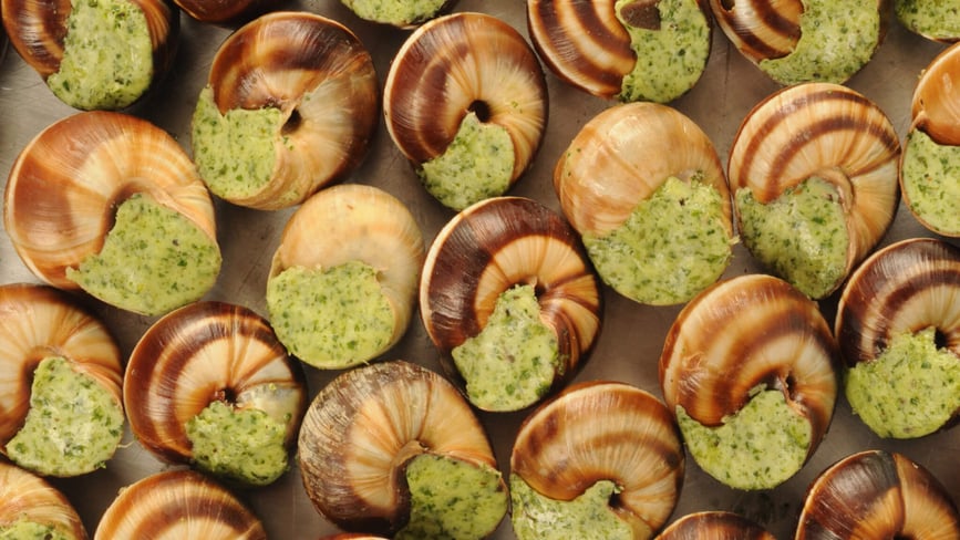 country of origin escargot