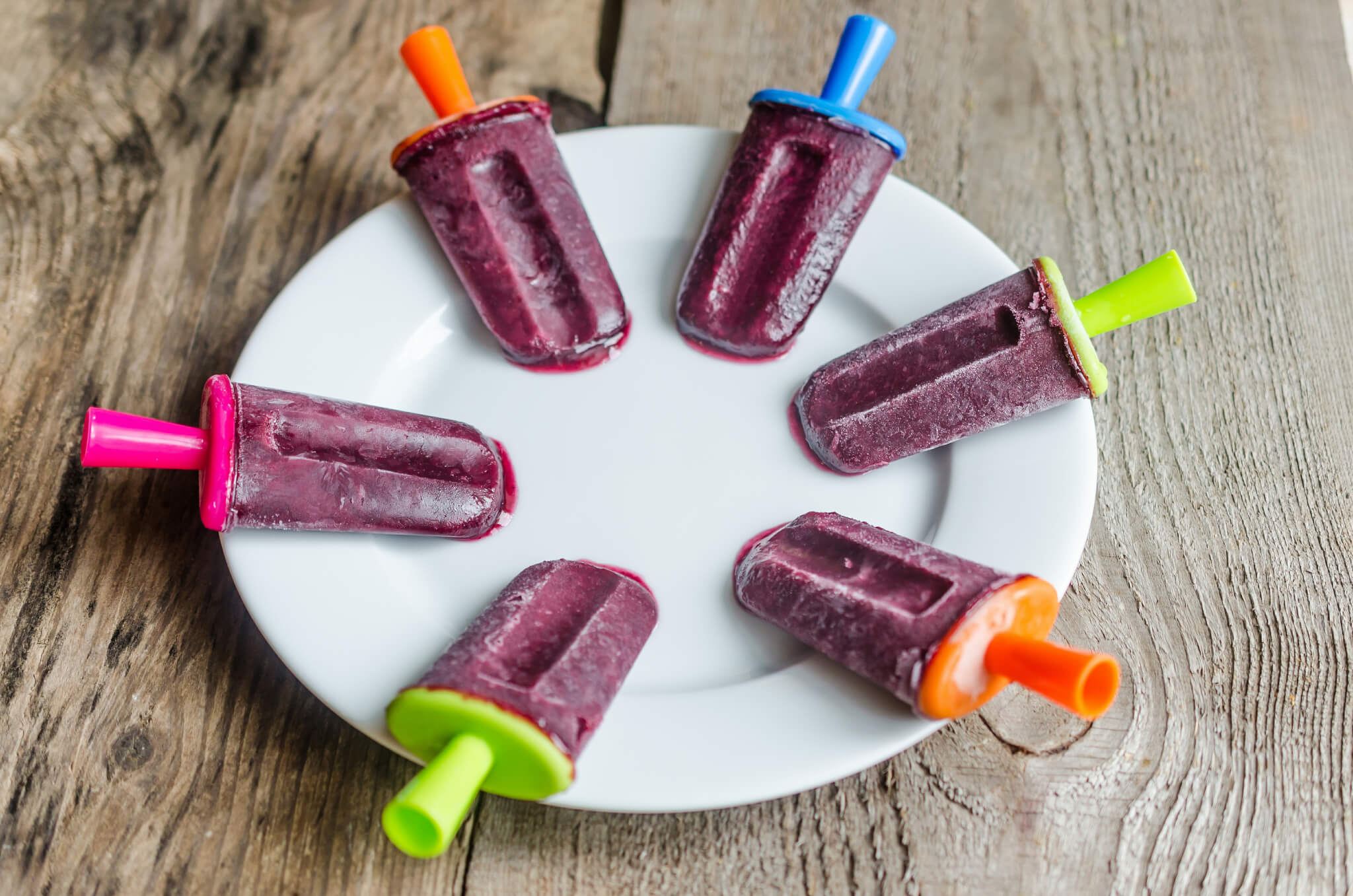 The big chill: popsicle fun, for Pop, on Father's Day