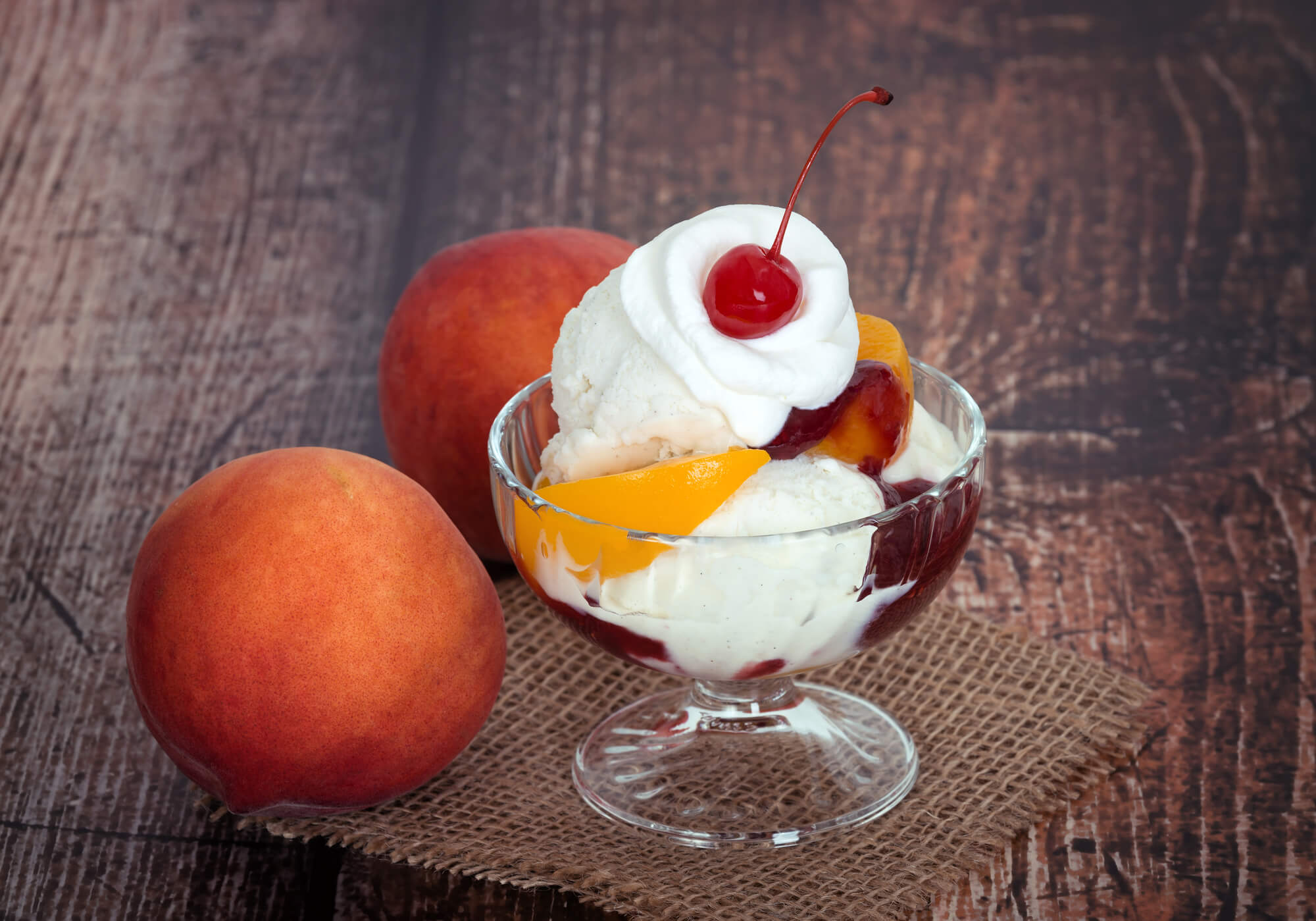 Peach Melba